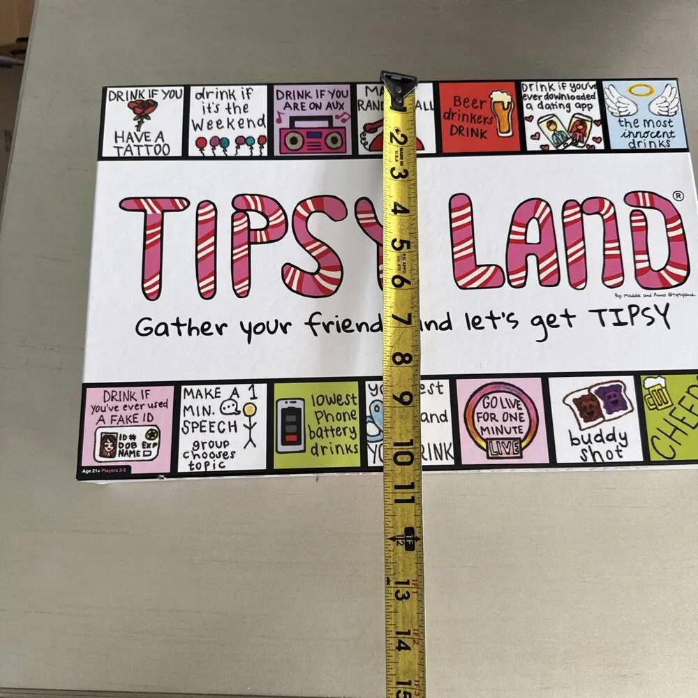 TIPSYLAND Original Edition | Official Product | Hilarious Adult Board Game